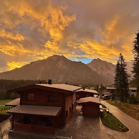 Sissi'S Green Chalets Leutasch Buitenkant foto