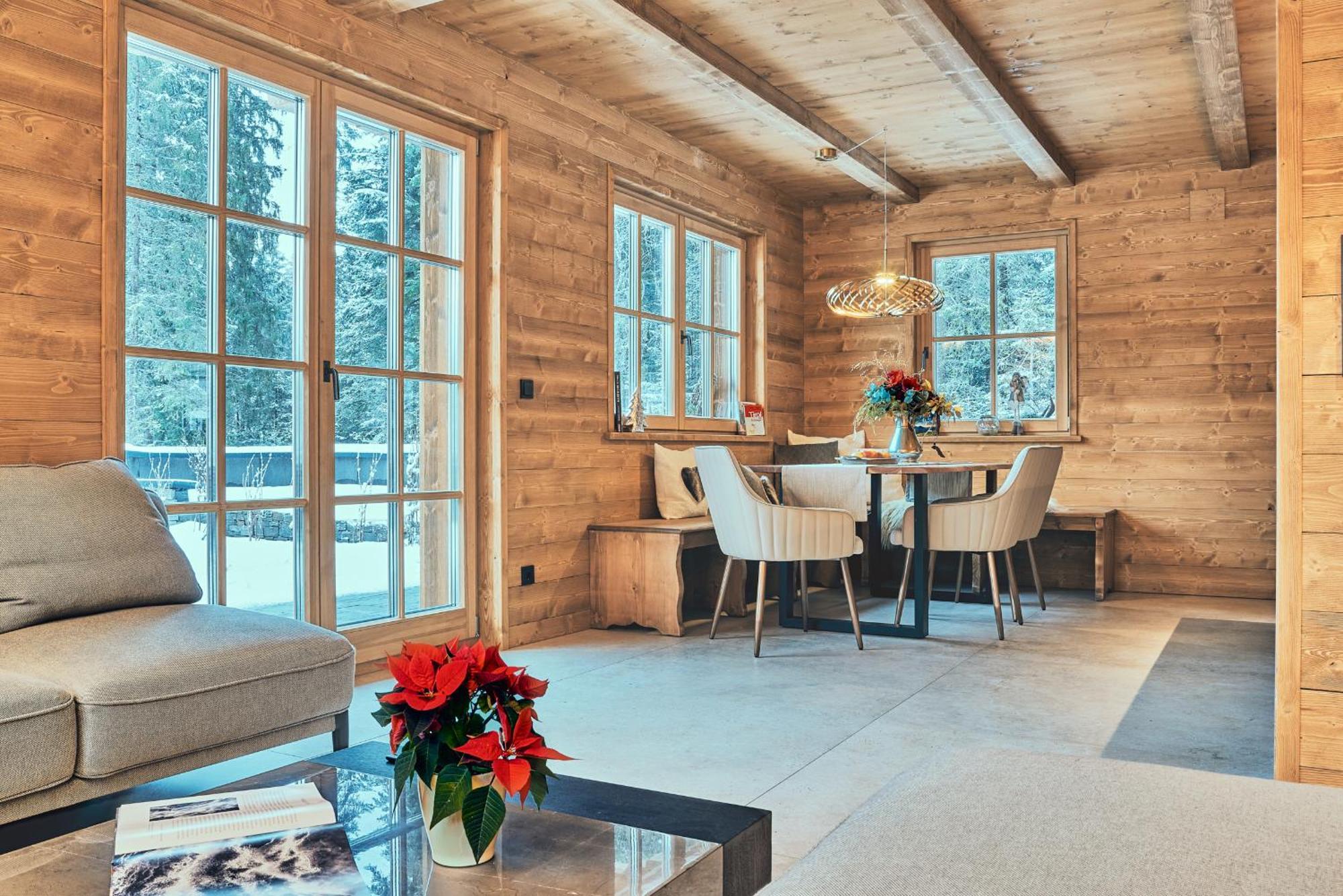 Sissi'S Green Chalets Leutasch Buitenkant foto