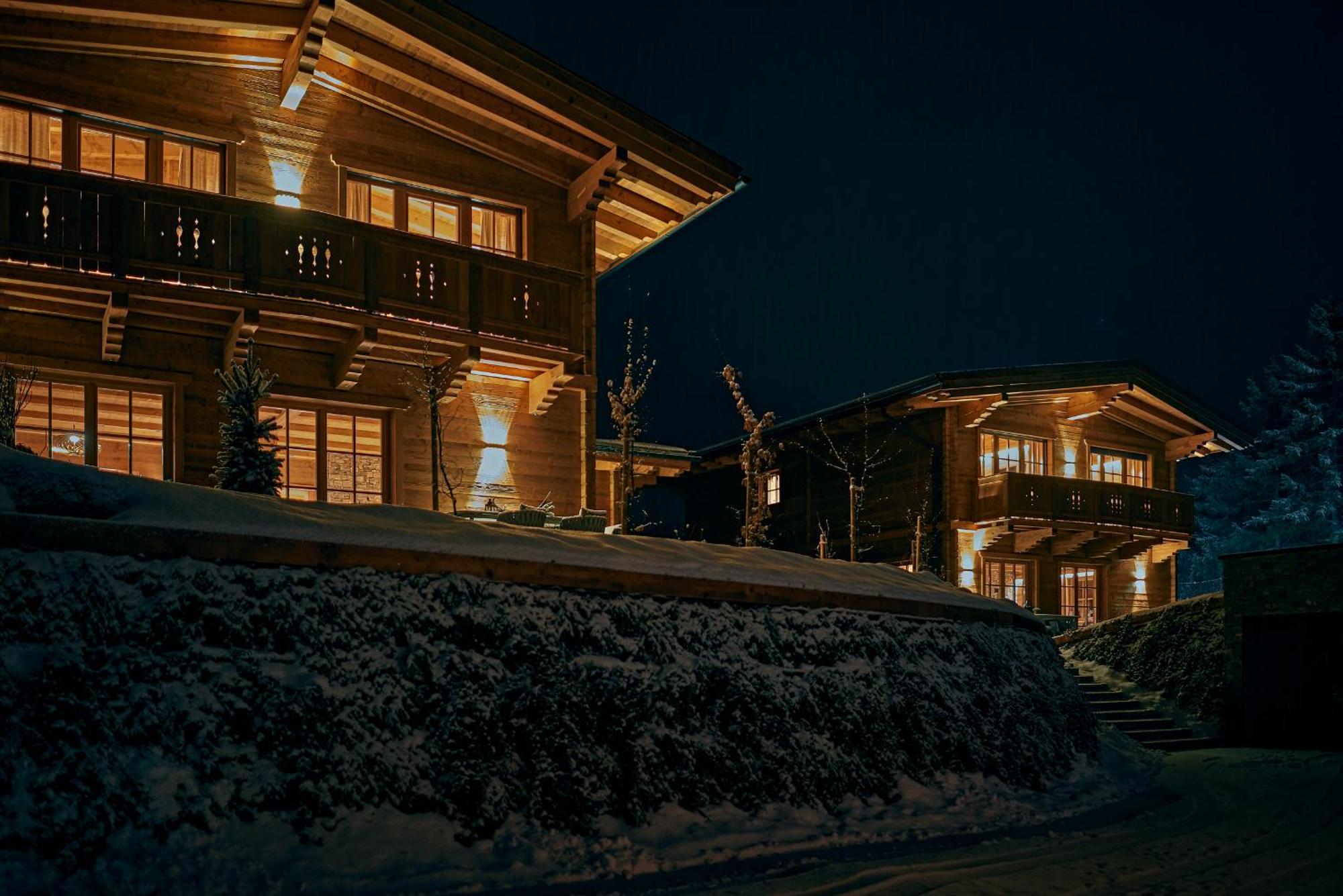 Sissi'S Green Chalets Leutasch Buitenkant foto