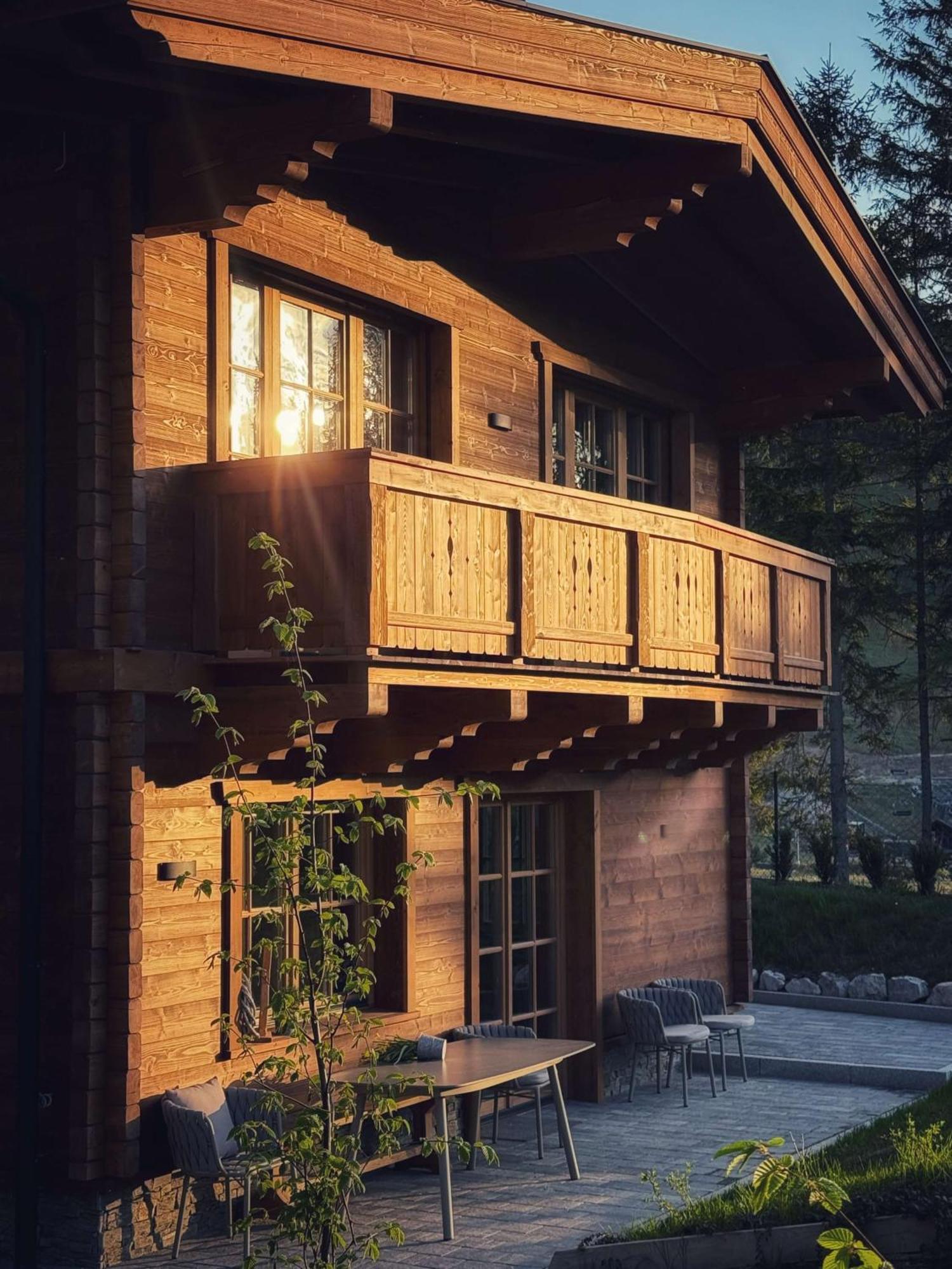 Sissi'S Green Chalets Leutasch Buitenkant foto