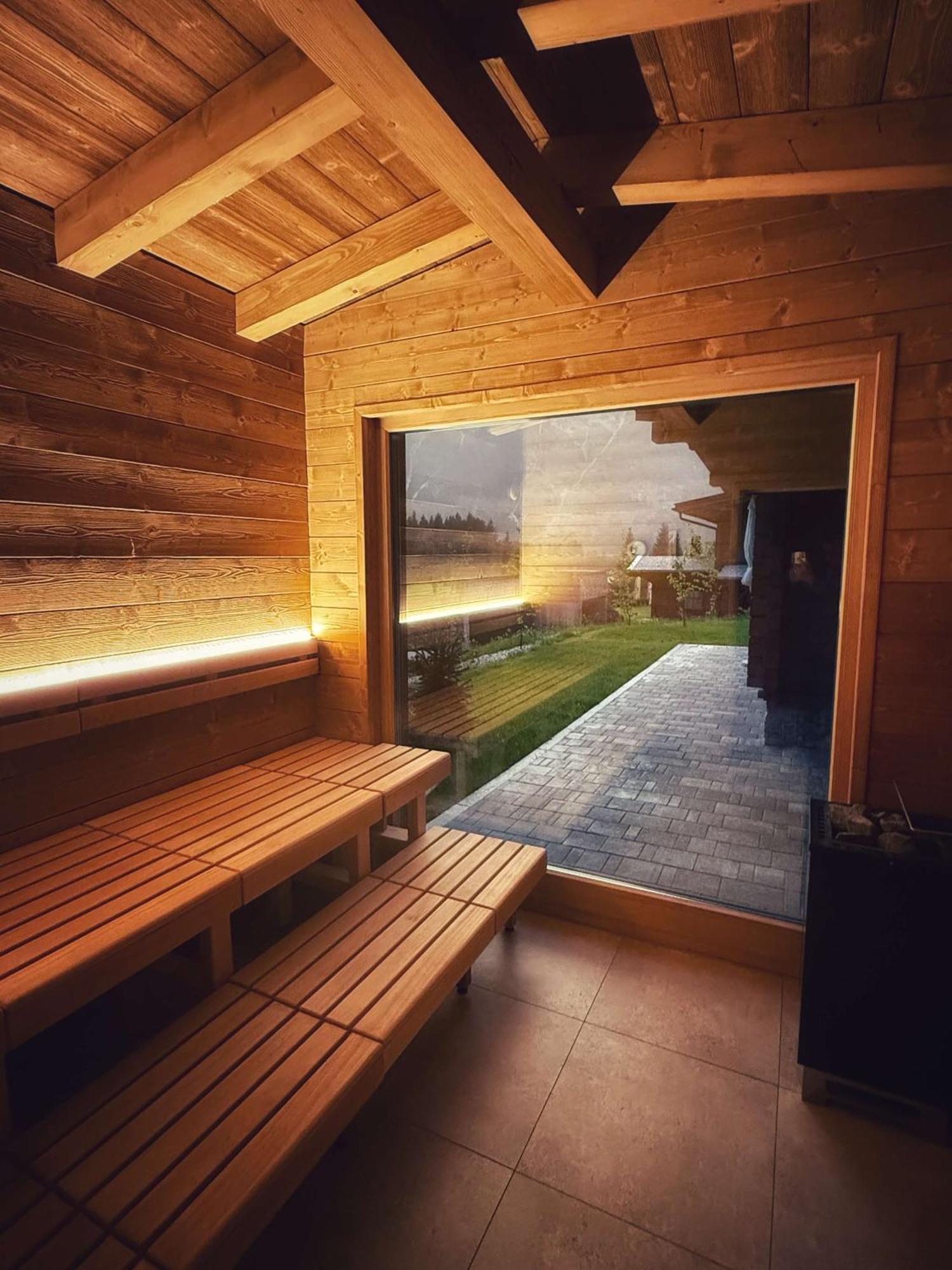 Sissi'S Green Chalets Leutasch Buitenkant foto